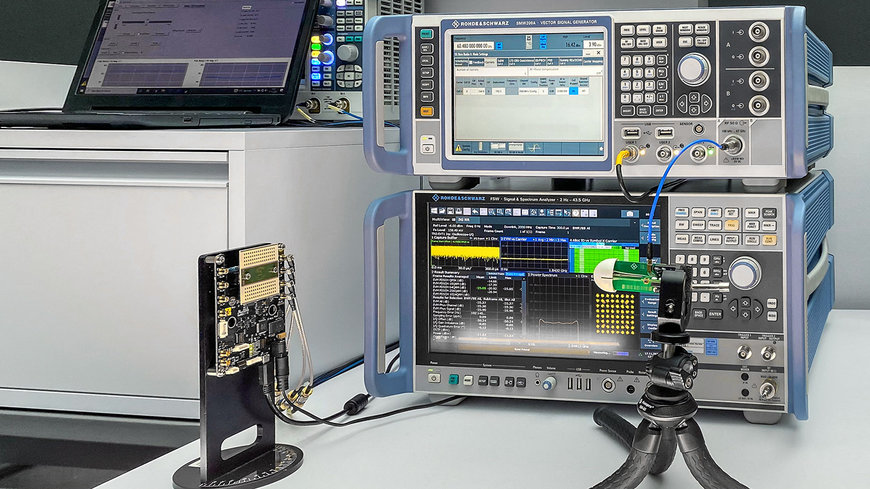 Sivers Semiconductors y Rohde & Schwarz prueban conjuntamente transmisores de RF para redes 5G en frecuencias de hasta 71 GHz